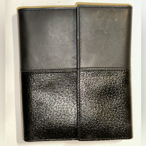 David’s Cenci Italy leather calendar card ID holder - Picture 1 of 6